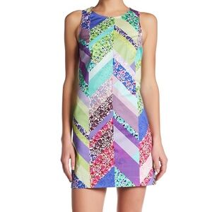 Trina Turk Multicolor Chevron Top